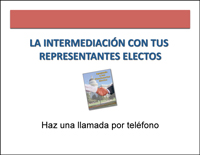Advocating with Your Elected Officials Making a Telephone Call Spanish