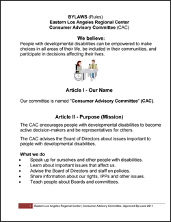 ELARC CAC Bylaws